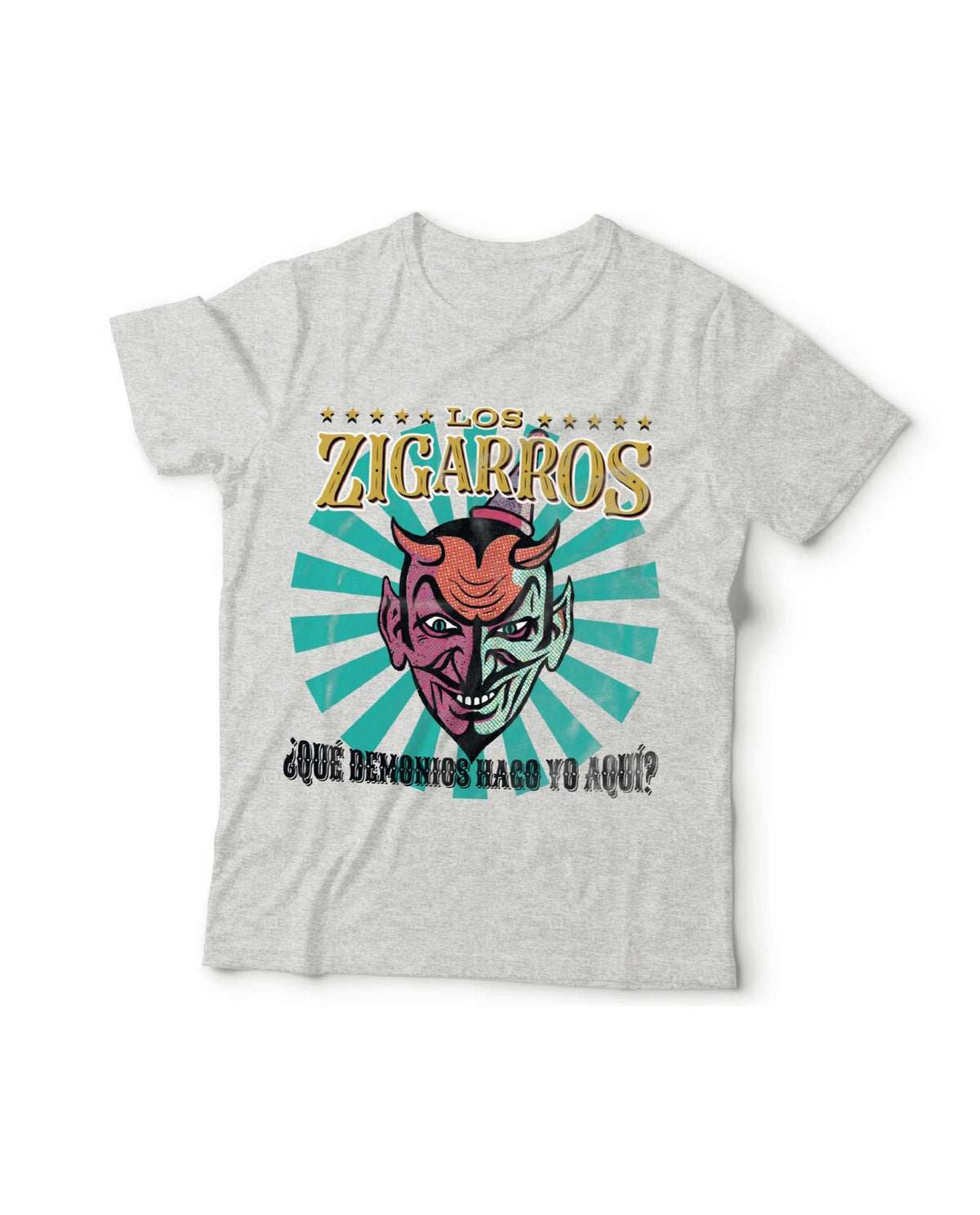 Camiseta "Demonio" - Los Zigarros - Rocktud - Los Zigarros