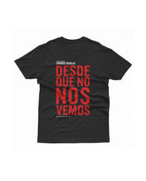 Camiseta "Desde Que No Nos Vemos" Negra - Los Secretos - Rocktud - Los Secretos