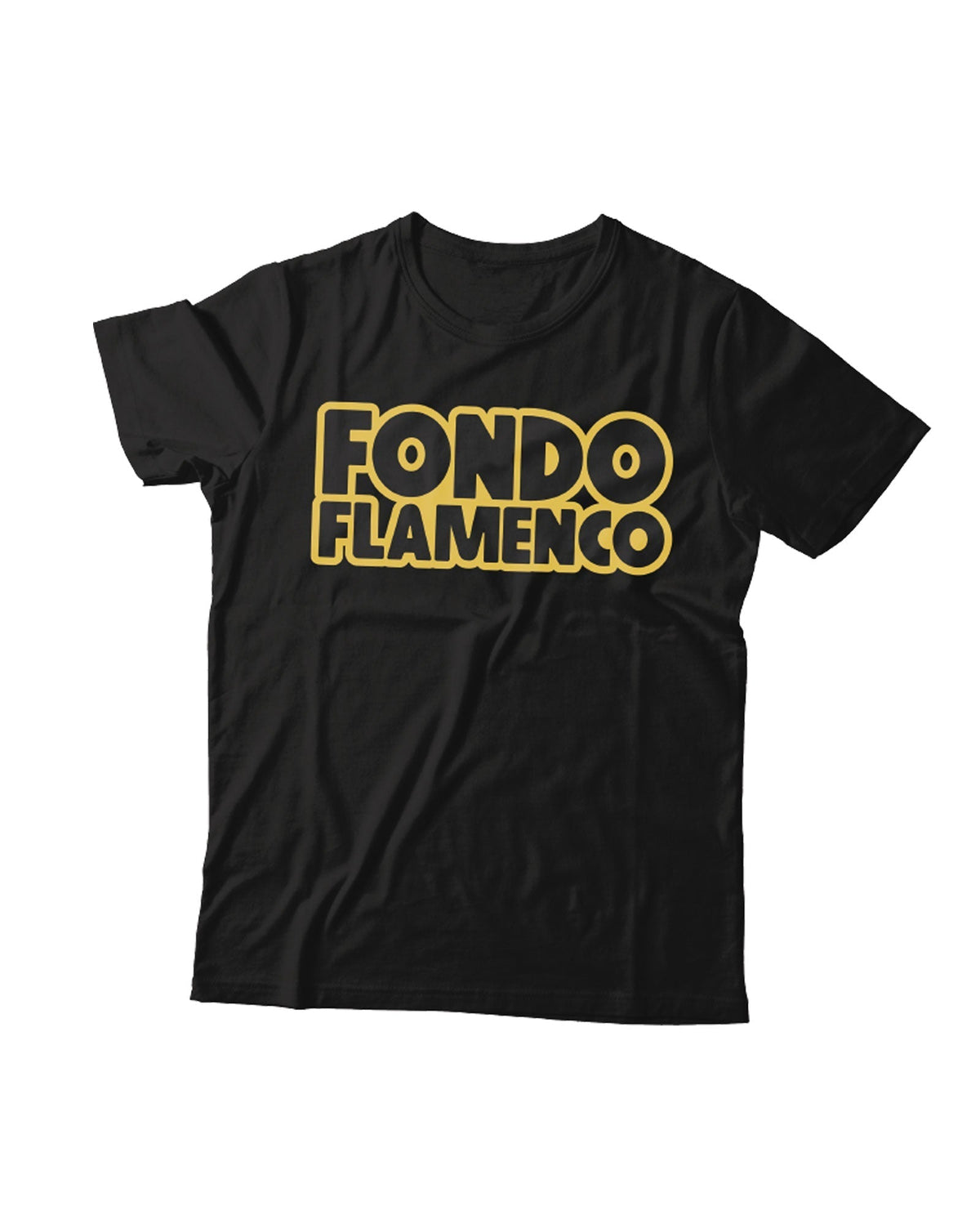 Camiseta "Fondo Flamenco" Negra - Fondo Flamenco - Rocktud - Fondo Flamenco