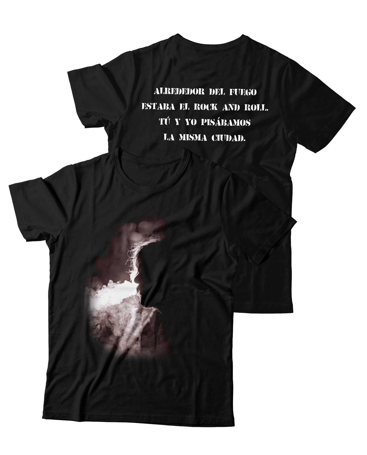 Camiseta Humo Unisex - Quique González - Rocktud - Quique González