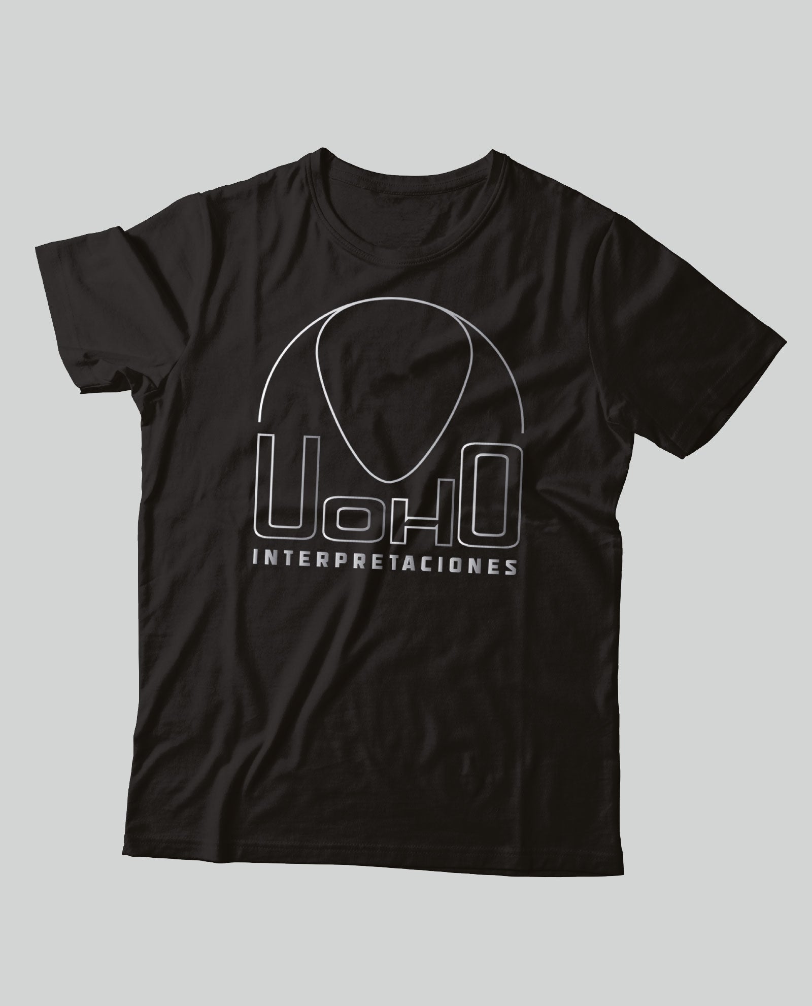 Camiseta "Interpretaciones" Negra - UOHO - Rocktud - Uoho