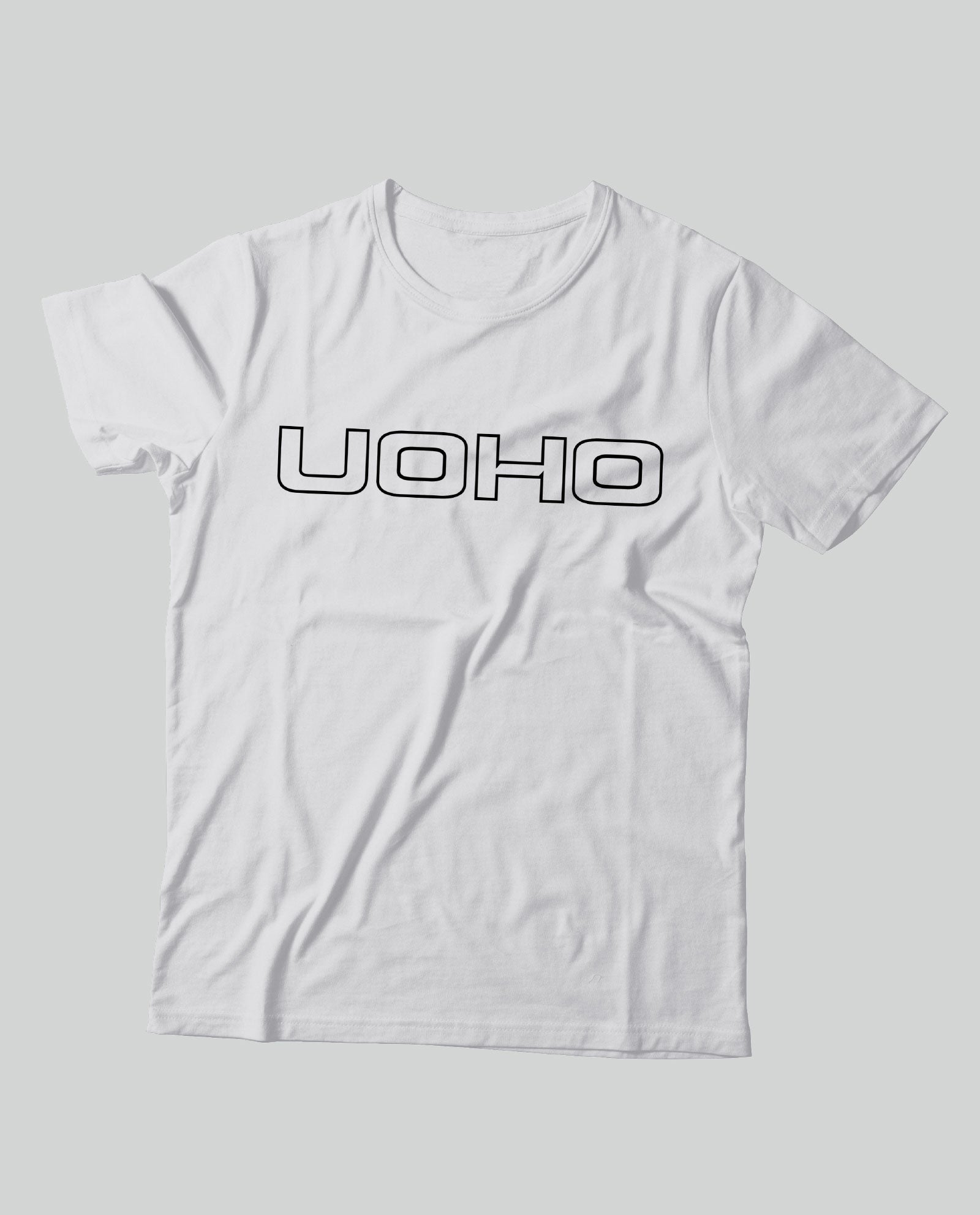 Camiseta "Logo" Blanca - UOHO - Rocktud - Uoho