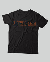 Camiseta "Logo" Negra - UOHO - Rocktud - Uoho