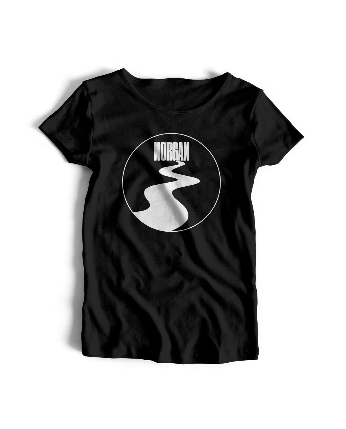 Camiseta Logo The River Dark - Negra - Rocktud - Morgan