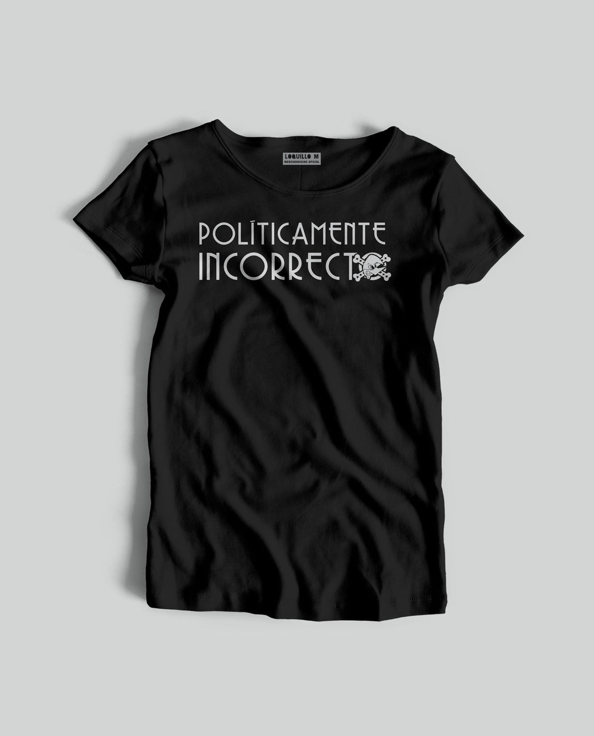 Camiseta Loquillo Políticamente Incorrecto - Rocktud - Loquillo