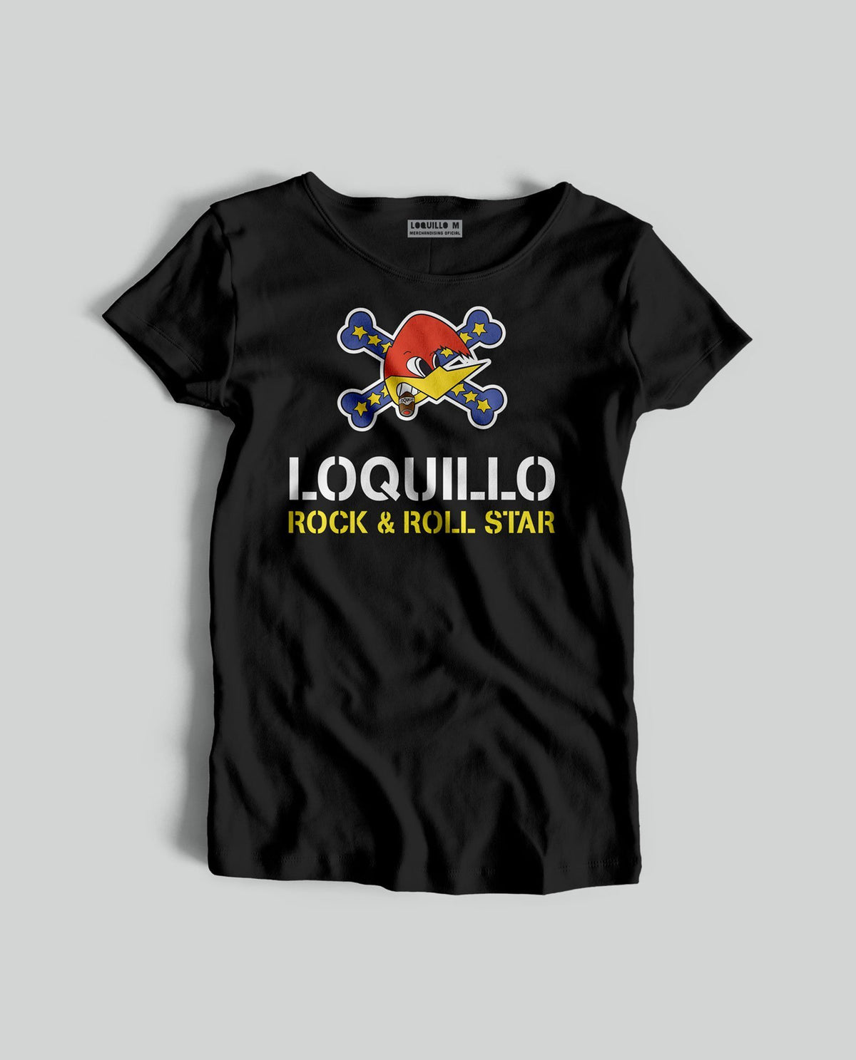 Camiseta Loquillo Rock & Roll Star I - Rocktud - Loquillo