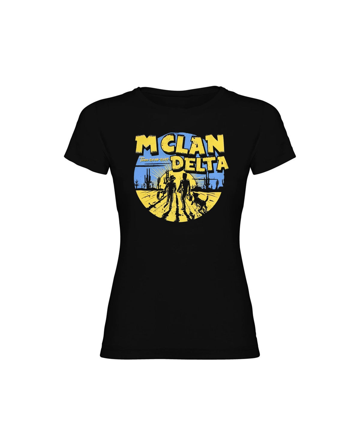 Camiseta M Clan - Gira Delta 2016-2017 - Rocktud - m-clan