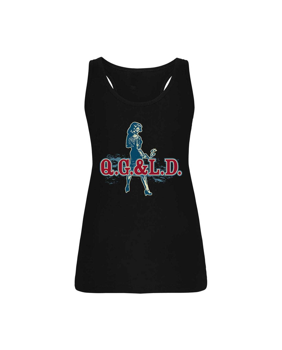Camiseta Quique González y los Detectives Tirantes Mujer - Quique González - Rocktud - Quique González