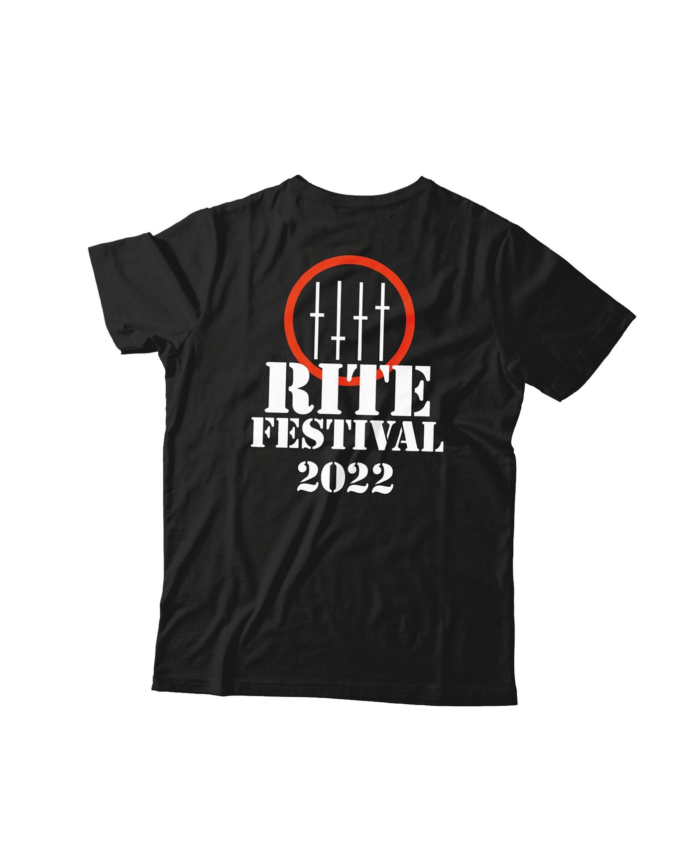 Camiseta RITE FESTIVAL - Negro - D2fy · Rocktud - Rite Festival