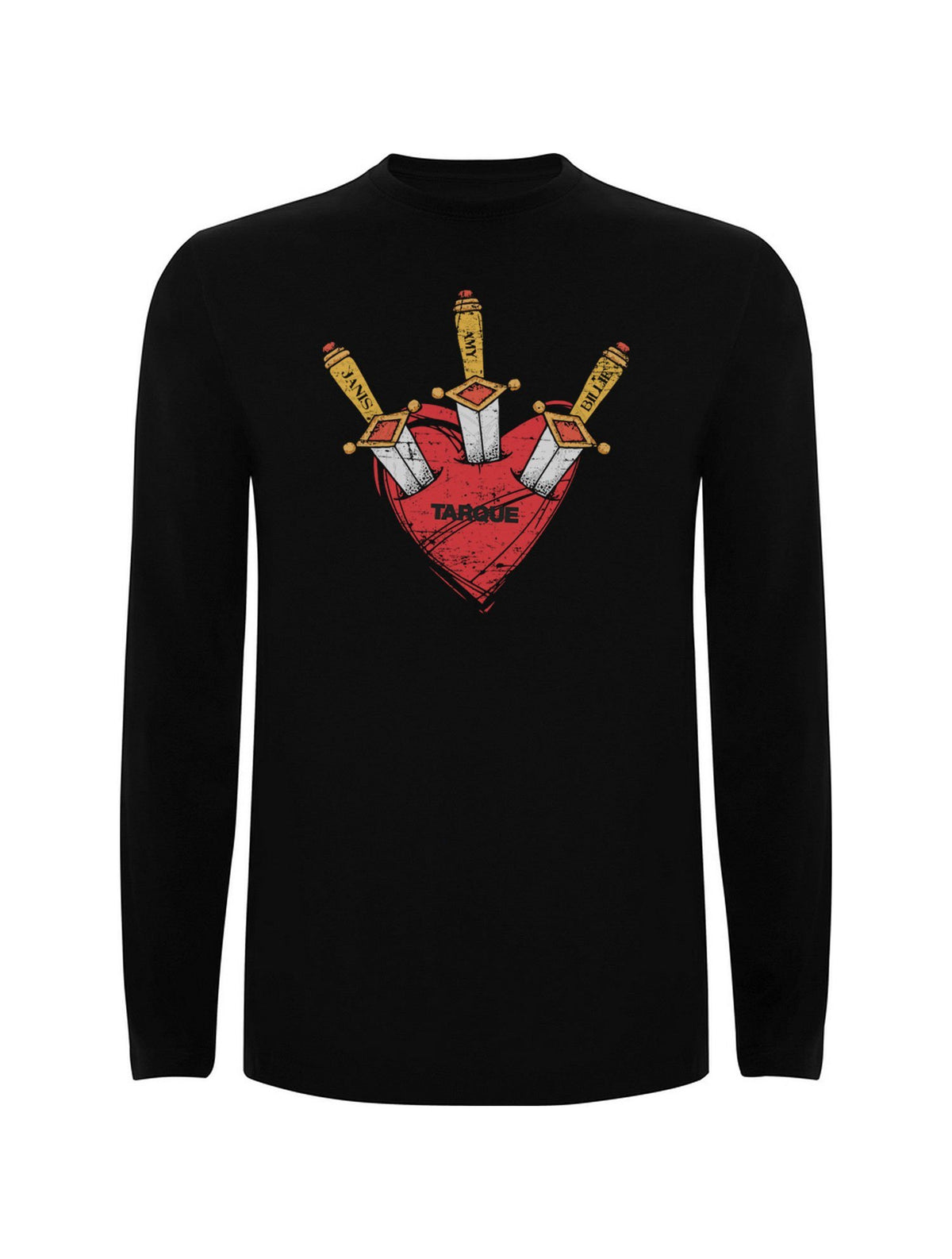 Camiseta Tarque Manga Larga Janis, Amy, Billie - Rocktud - Tarque