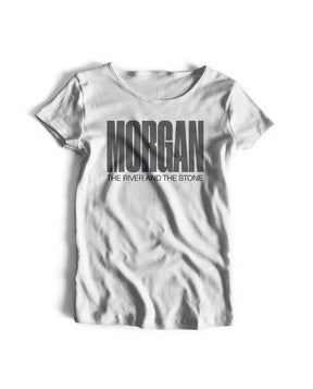 Camiseta The River and The Stone - Blanca - Rocktud - Morgan