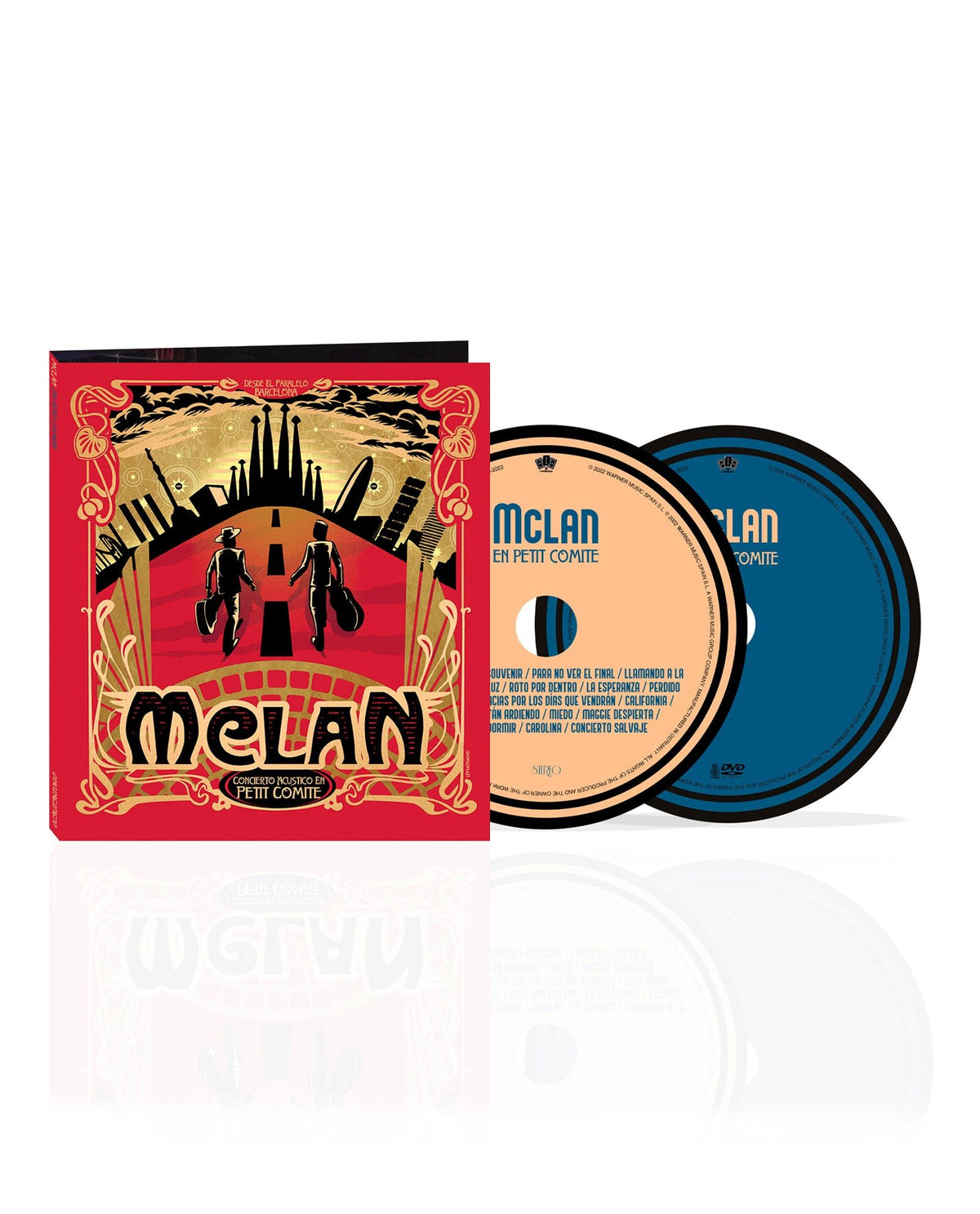 CD + DVD EN PETIT COMITÉ - MCLAN - Rocktud - m-clan