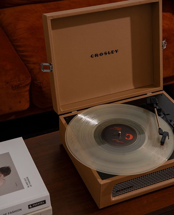 Crosley - Tocadiscos Crosley Voyager Bluetooth Doble - Tan - D2fy · Rocktud - D2fy