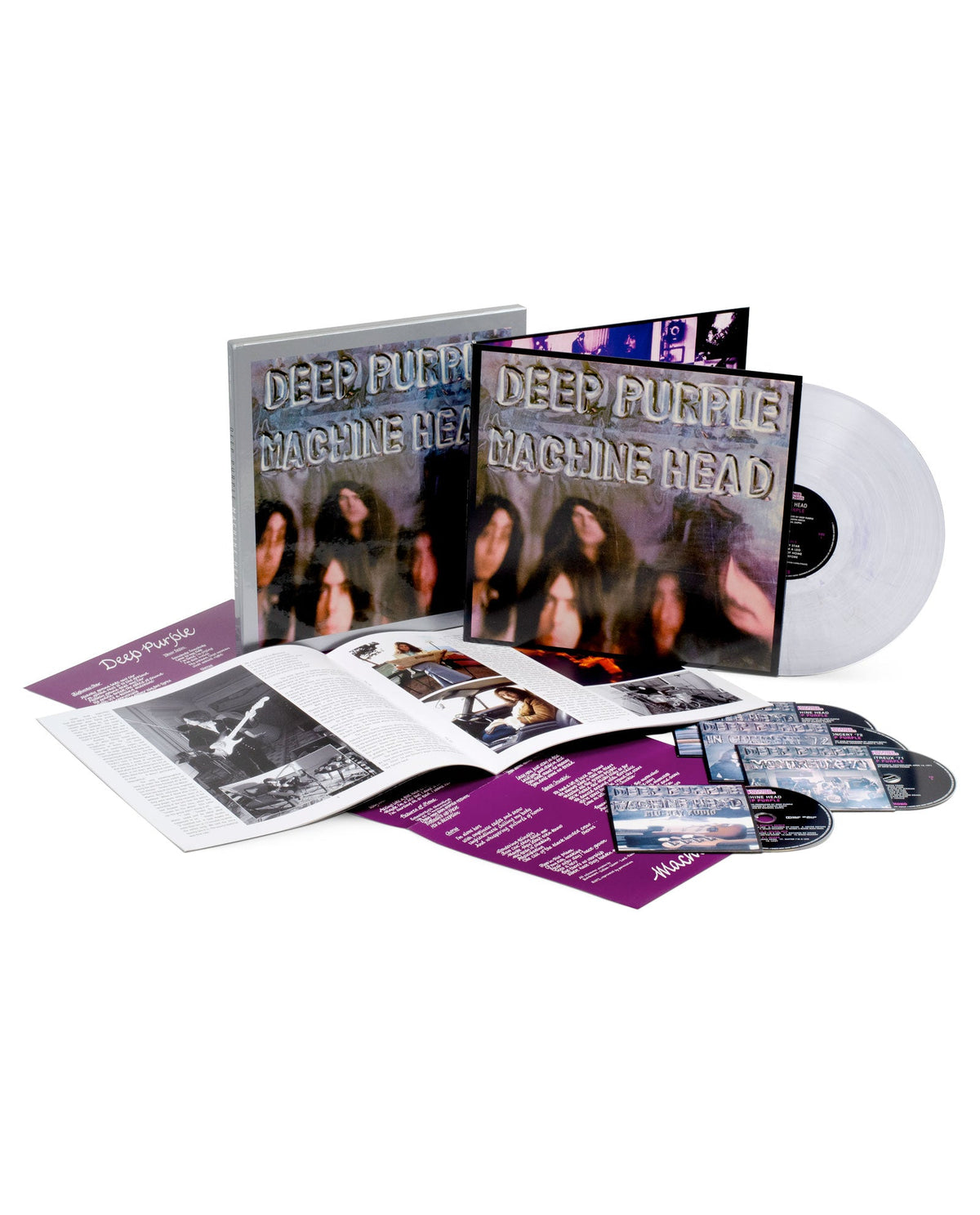 Deep Purple - Box Set LP Vinilo + CD (3CD) + Blu-Ray "Machine Head" (50 Aniversario) - D2fy · Rocktud - Rocktud