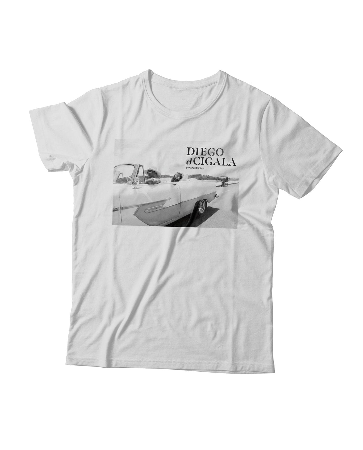 El Cigala - Camiseta El Cigala B&N Coche por Anya Bartels - D2fy · Rocktud - El Cigala