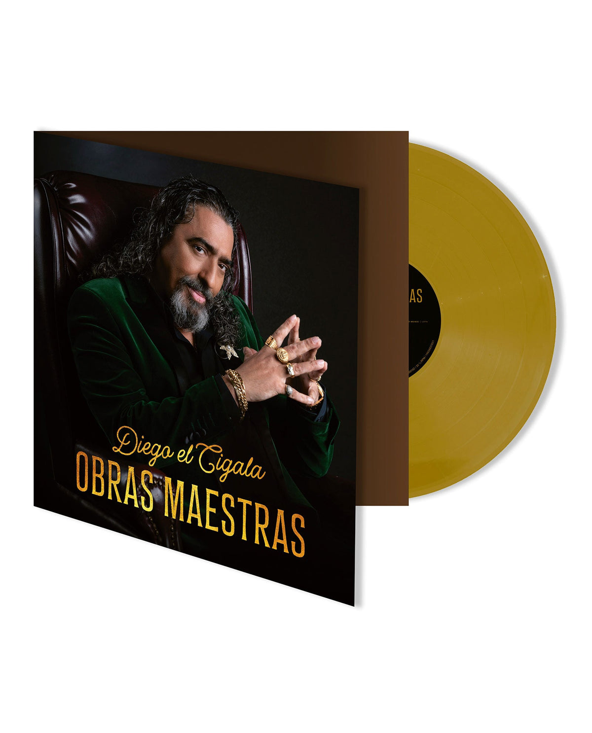 El Cigala - LP Vinilo Dorado "Obras Maestras" - D2fy · Rocktud - El Cigala