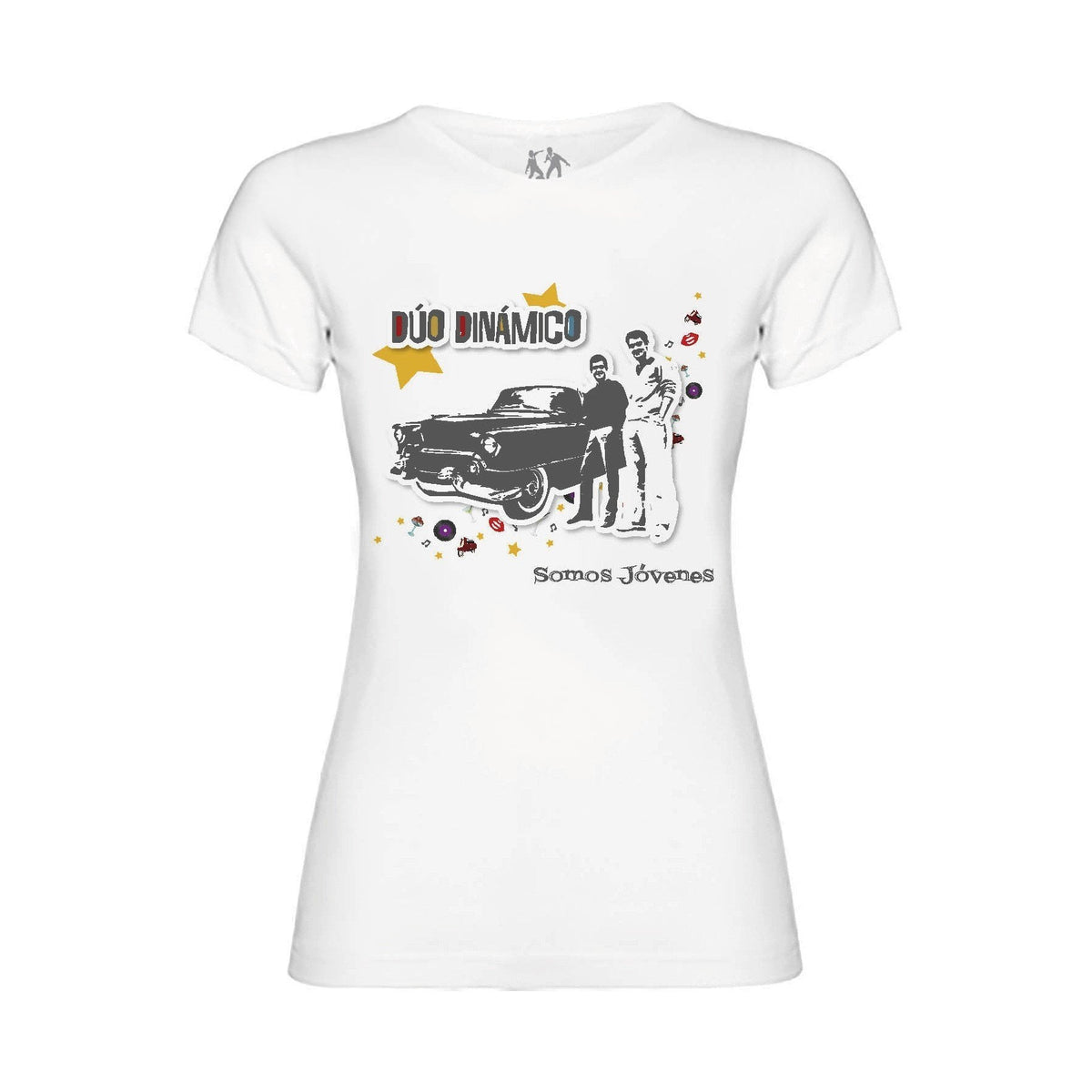 El Dúo Dinámico - Camiseta Chica "Somos jóvenes" - D2fy · Rocktud - Duo Dinámico