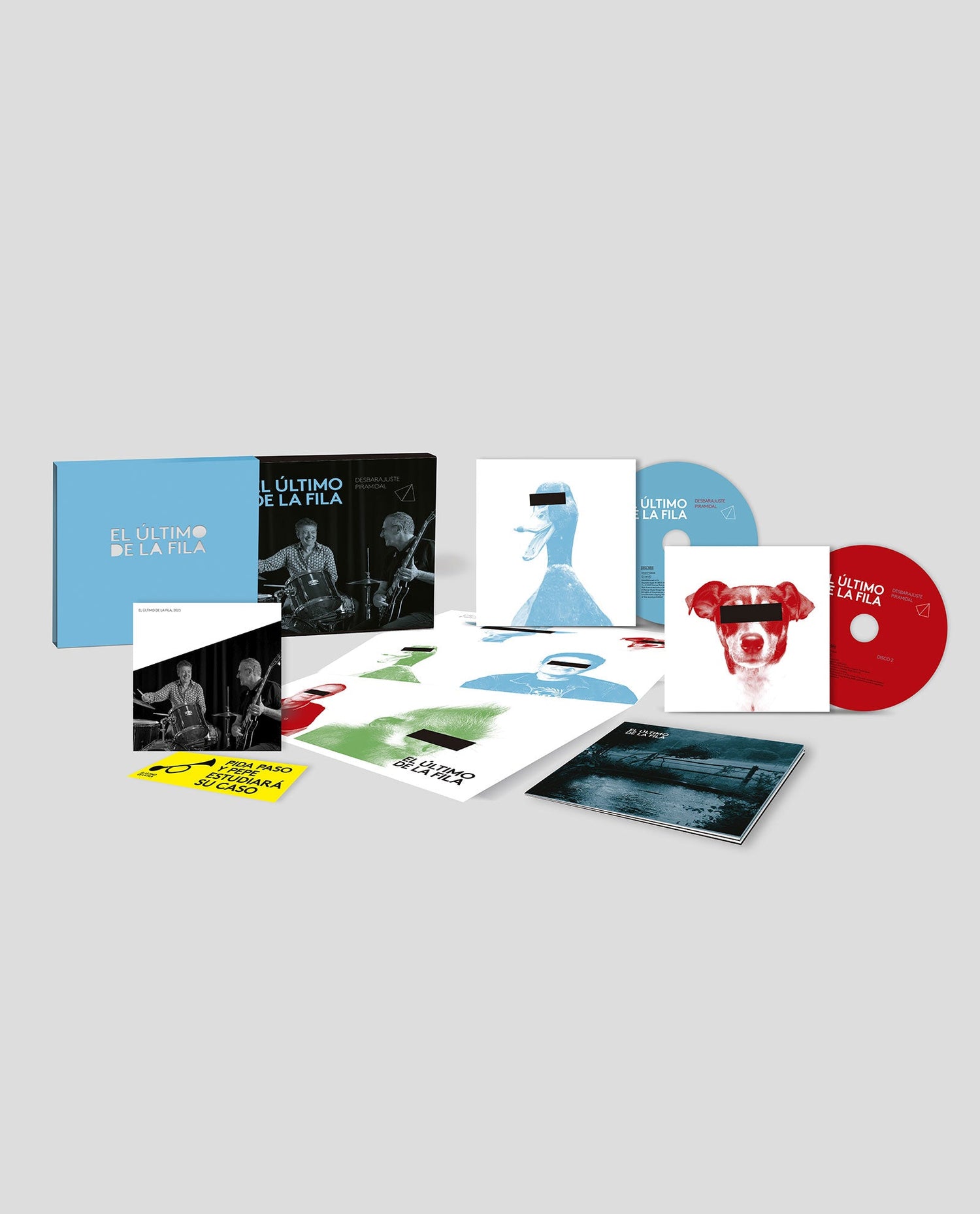 El Último de la Fila - Box 2 CD + póster + postal + pegatina