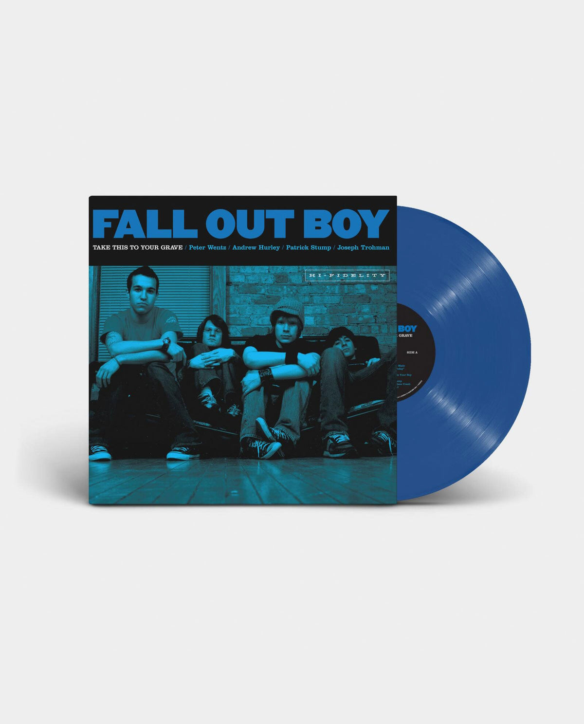 Fall Out Boy - LP Vinilo Azul "Take this to your grave" (20th anniversary edition) - D2fy · Rocktud - Rocktud