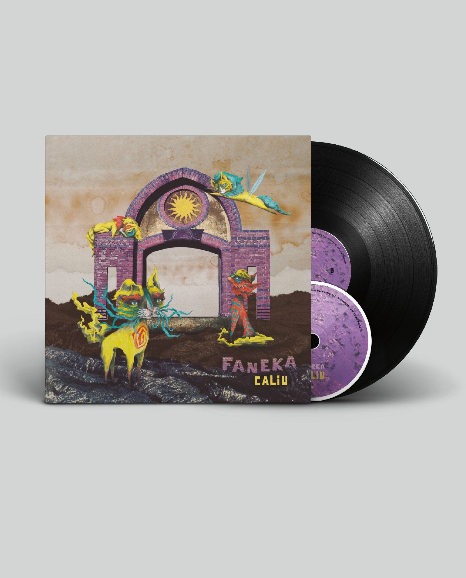 Faneka - LP + CD ¡Firmado! "Caliú" - D2fy - Metales Preciosos