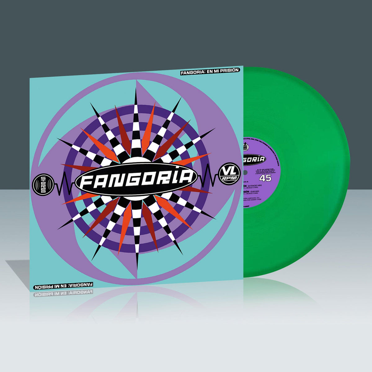 Fangoria - LP Maxi Vinilo Verde En mi prisión