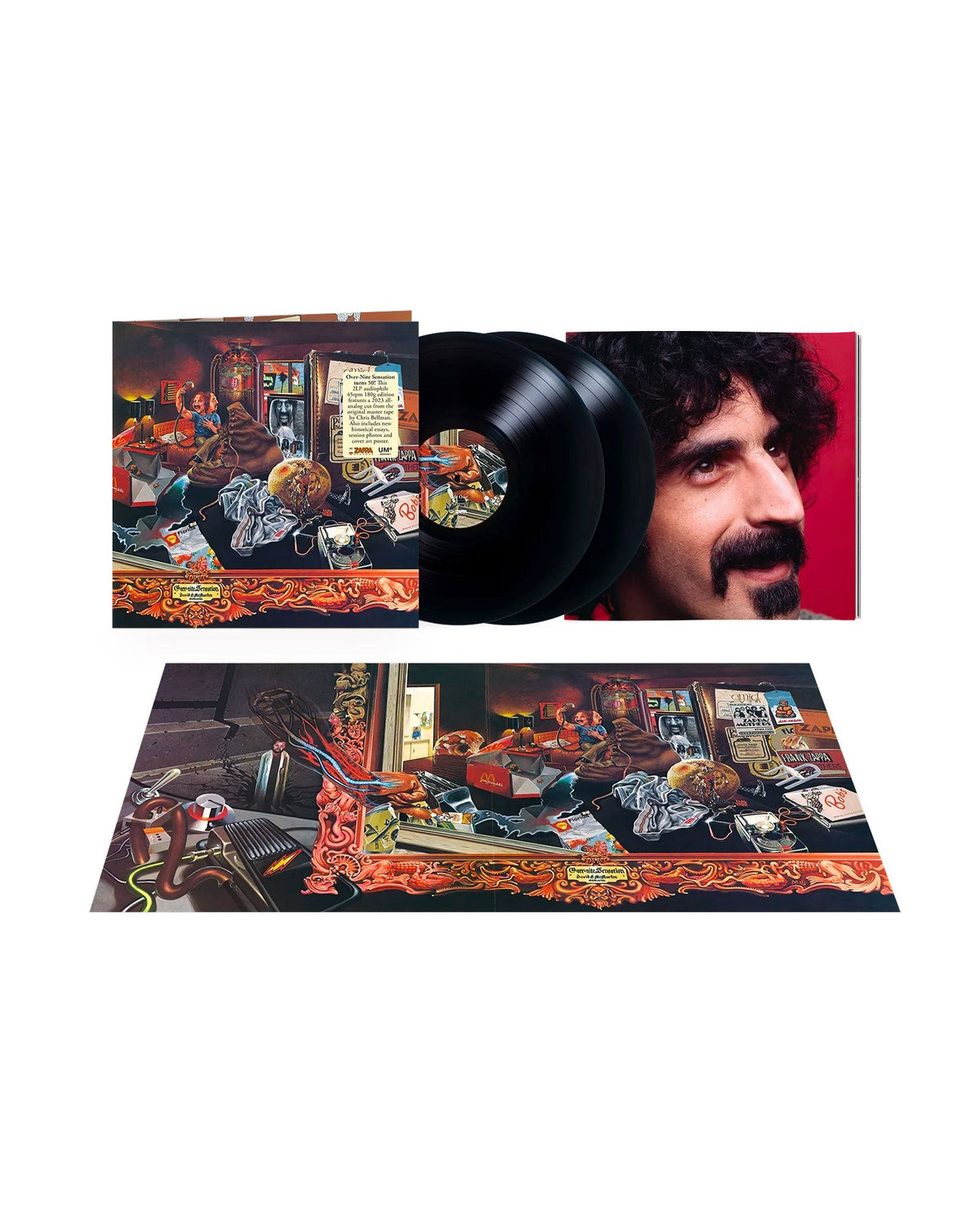 Frank Zappa - 2LP Vinilo "Over-Nite Sensation (50th Anniversary)" - D2fy · Rocktud - D2fy