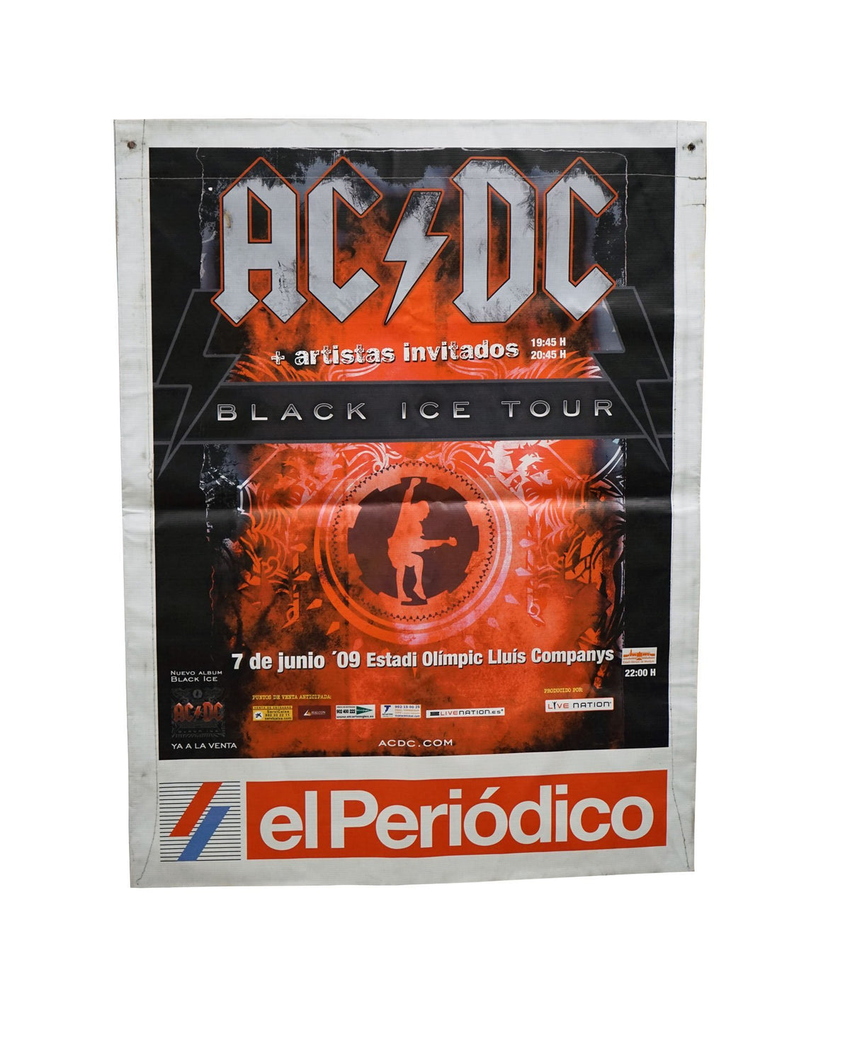 GAY MERCADER "1971/2017 TOUR POSTERS" 2 LIBROS + LONA 90x120CM ORIGINAL A ELEGIR - Rocktud - Rocktud
