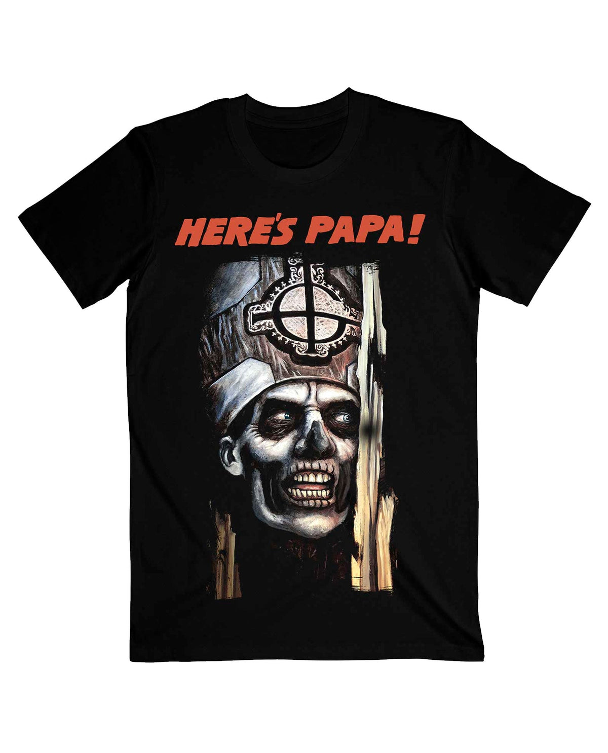 Ghost - Camiseta "Here's Papa" Unisex - D2fy · Rocktud - Rocktud