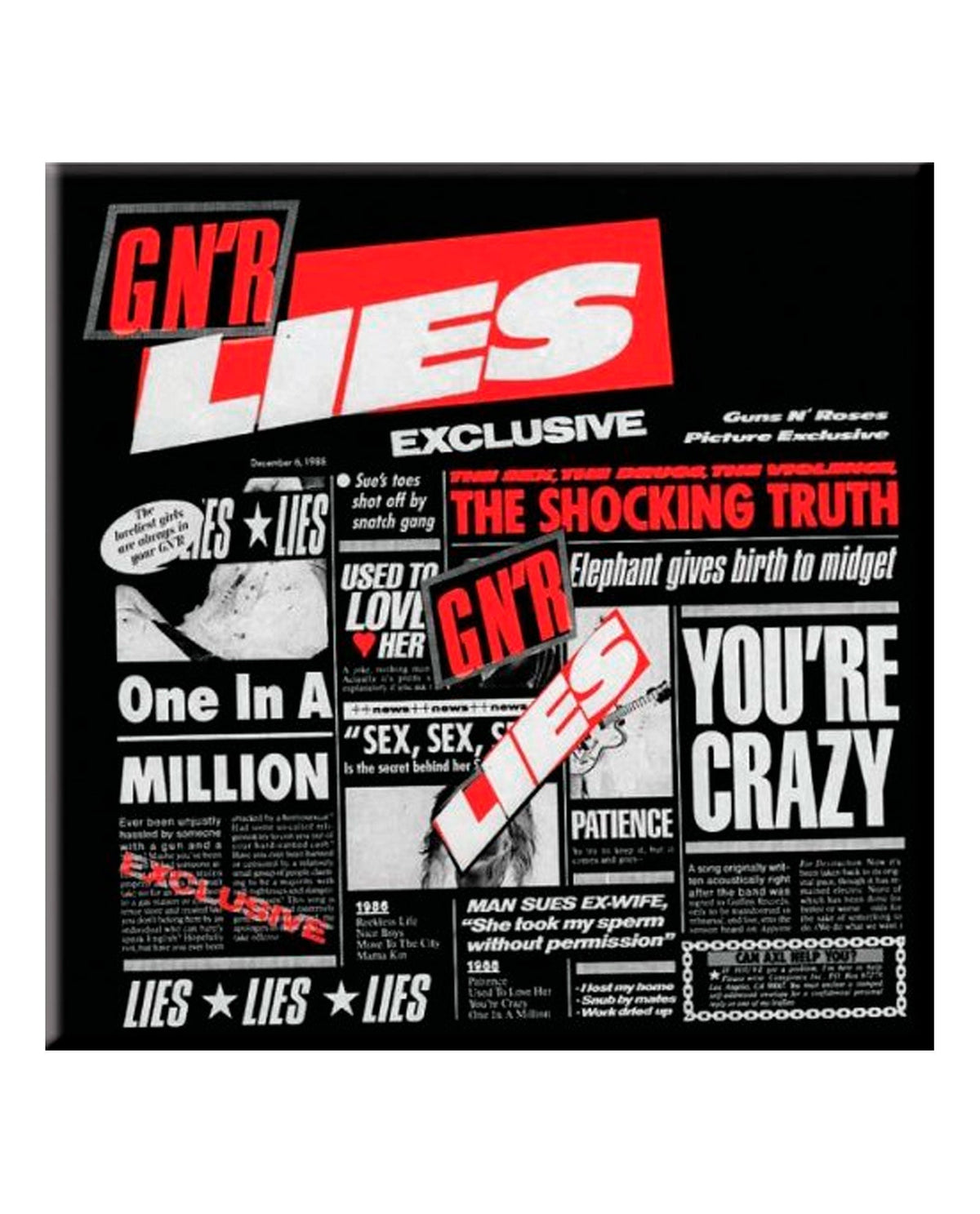 Guns N' Roses - Imán "Lies" - D2fy · Rocktud - Rocktud