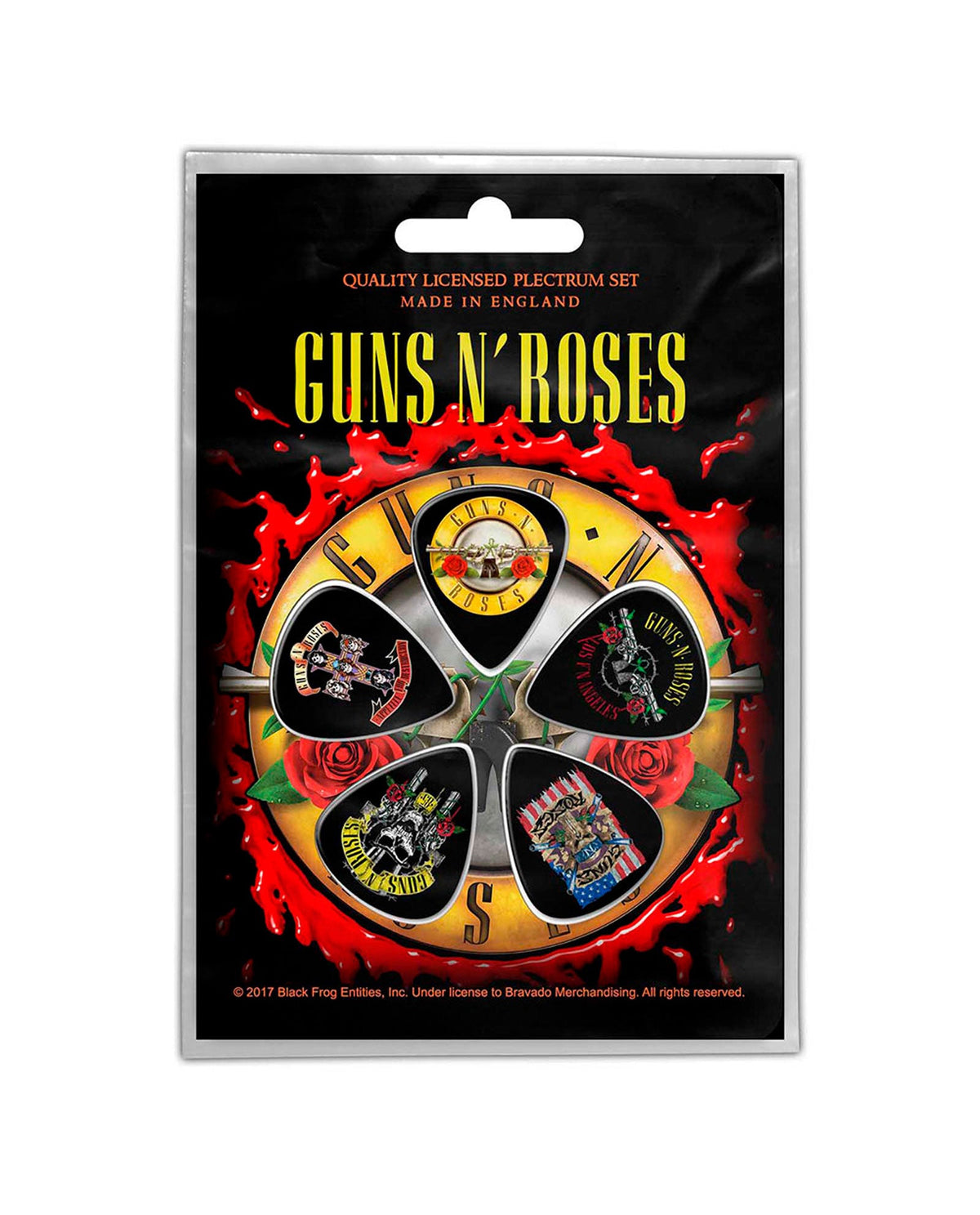 Guns N' Roses - Pack de púas "Bullet Logo" - D2fy · Rocktud - Rocktud