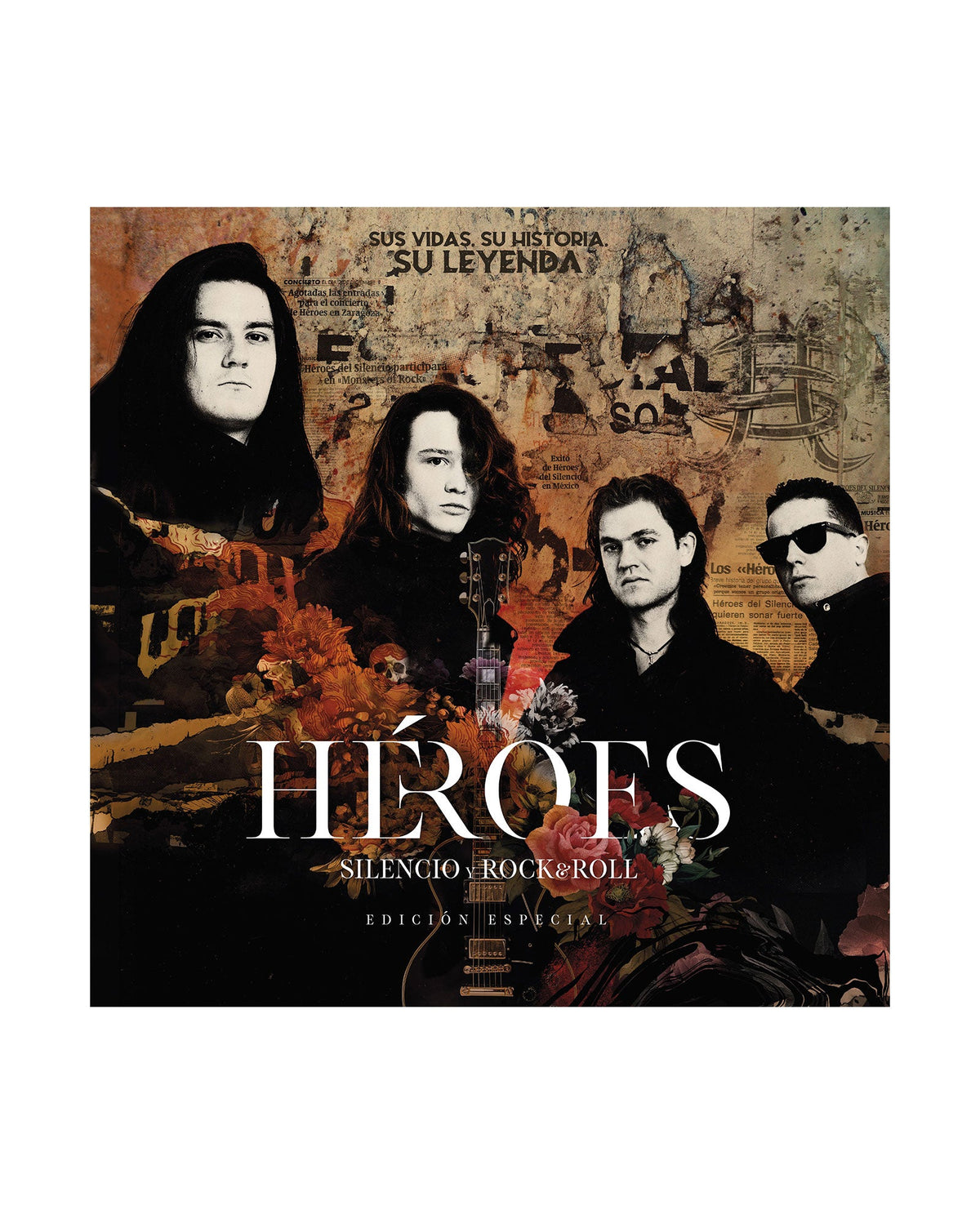 Héroes del Silencio - "Silencio y Rock and Roll" Box 2LP Picture Disc + 2CD + Dvd + Blu-ray + Libreto + Poster + Parche + Slipmat - D2fy · Rocktud - Rocktud