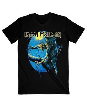 Iron Maiden - Camiseta "Fear of the Dark Oval Eddie Moon" Unisex - D2fy · Rocktud - Rocktud
