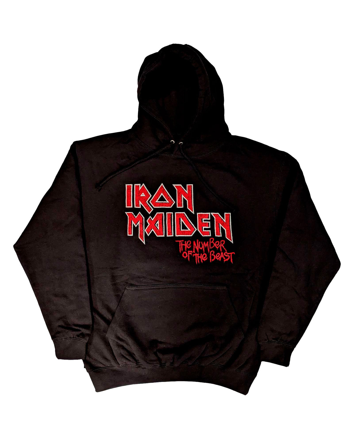 Iron Maiden - Sudadera "Number of the Beast Vintage Logo" Unisex - D2fy · Rocktud - Rocktud