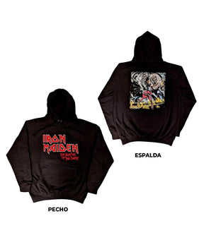 Iron Maiden - Sudadera "Number of the Beast Vintage Logo" Unisex - D2fy · Rocktud - Rocktud