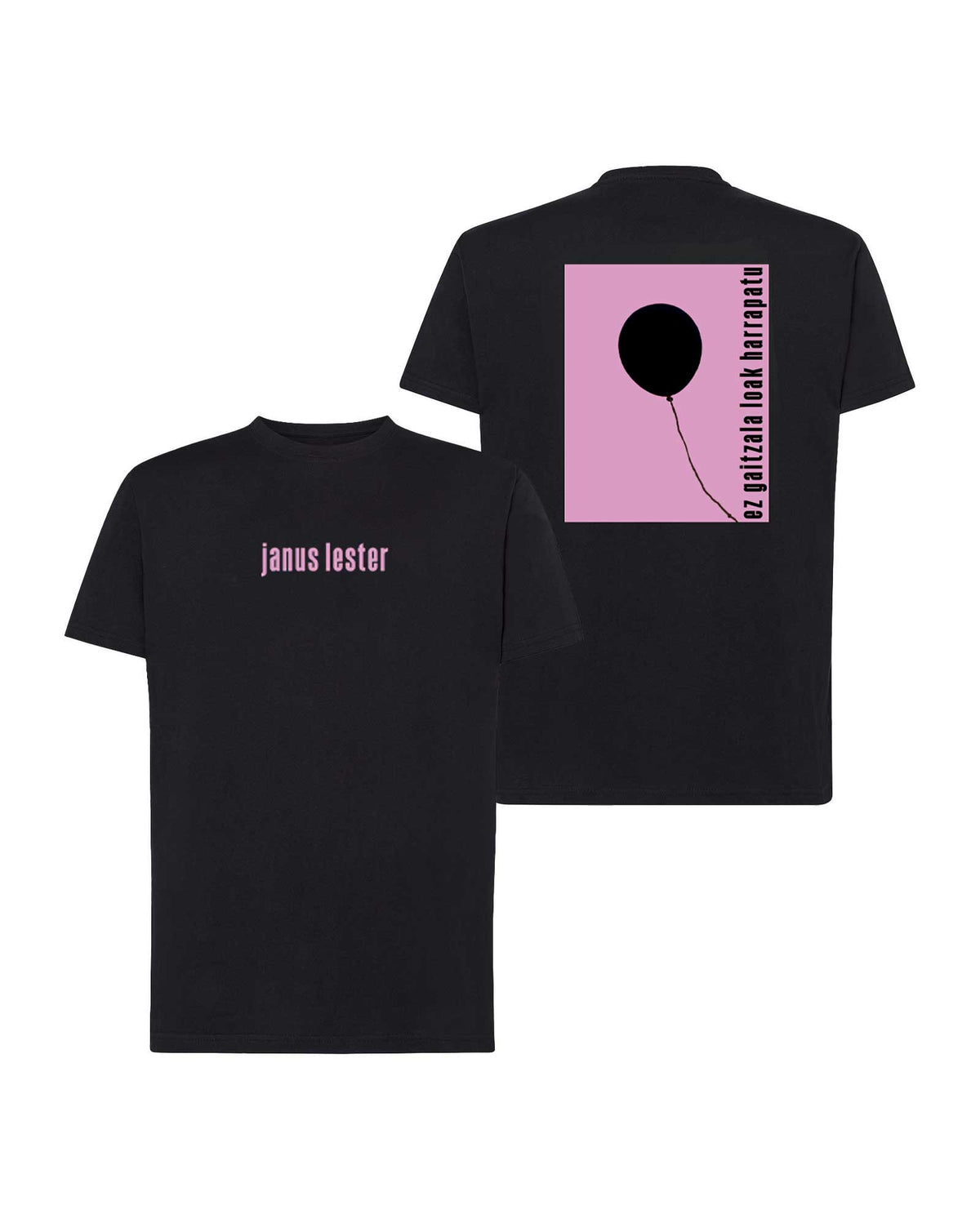 Janus Lester - Camiseta Globo Negra - D2fy · Rocktud - Janus Lester