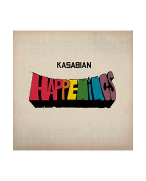 Kasabian - LP Vinilo Rojo "Happenings" - D2fy · Rocktud - Rocktud