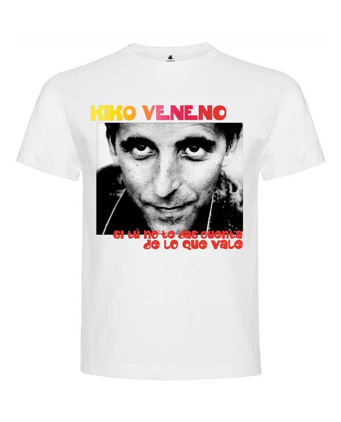Kiko Veneno - Camiseta "Échate un cantecito I" - D2fy · Rocktud - Kiko Veneno