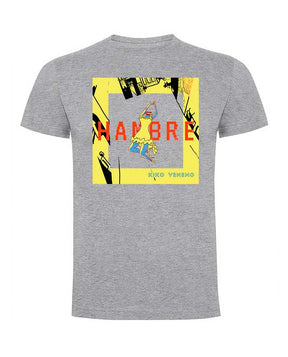 Kiko Veneno - Camiseta "Hambre" Gris - D2fy · Rocktud - Kiko Veneno