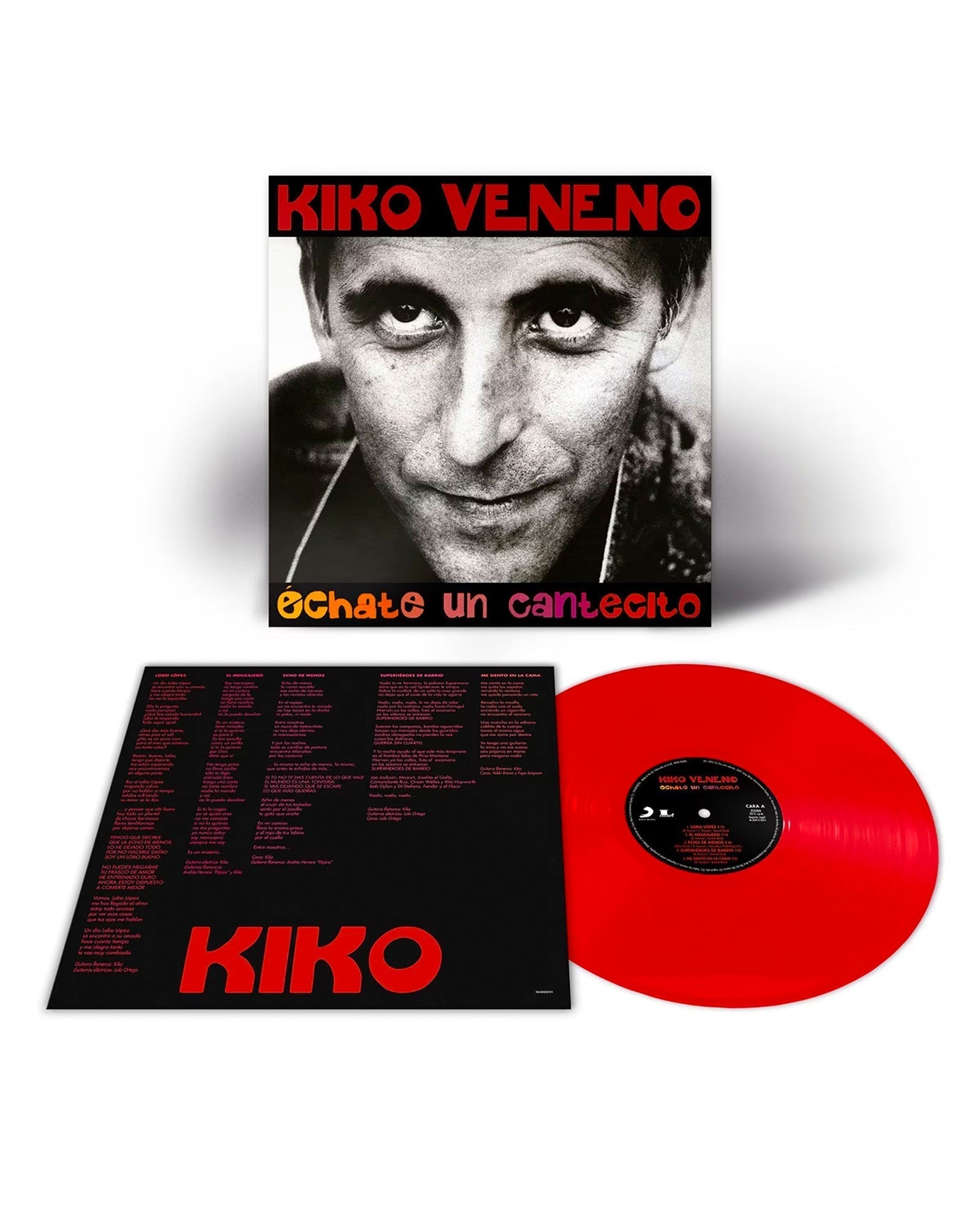 Kiko Veneno - LP Color "Échate un cantecito" - Rocktud - Kiko Veneno