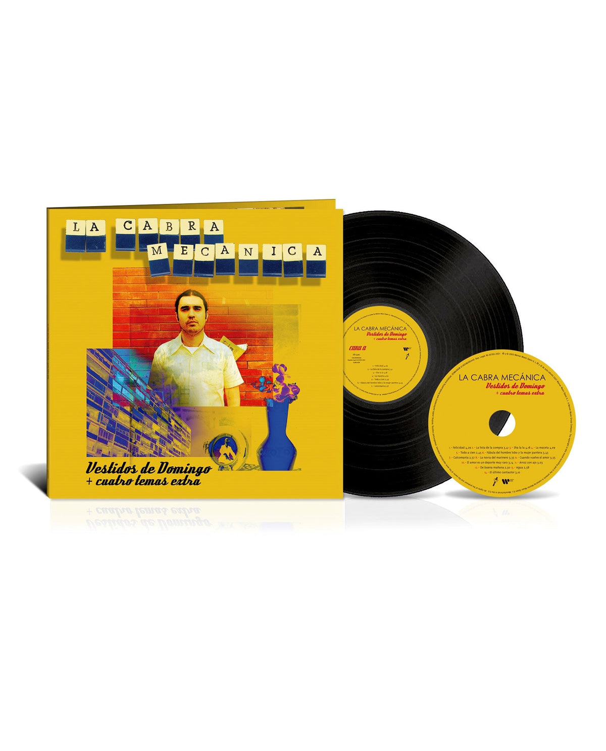 La Cabra Mecánica - LP+CD "Vestidos de domingo" - Rocktud - Rocktud
