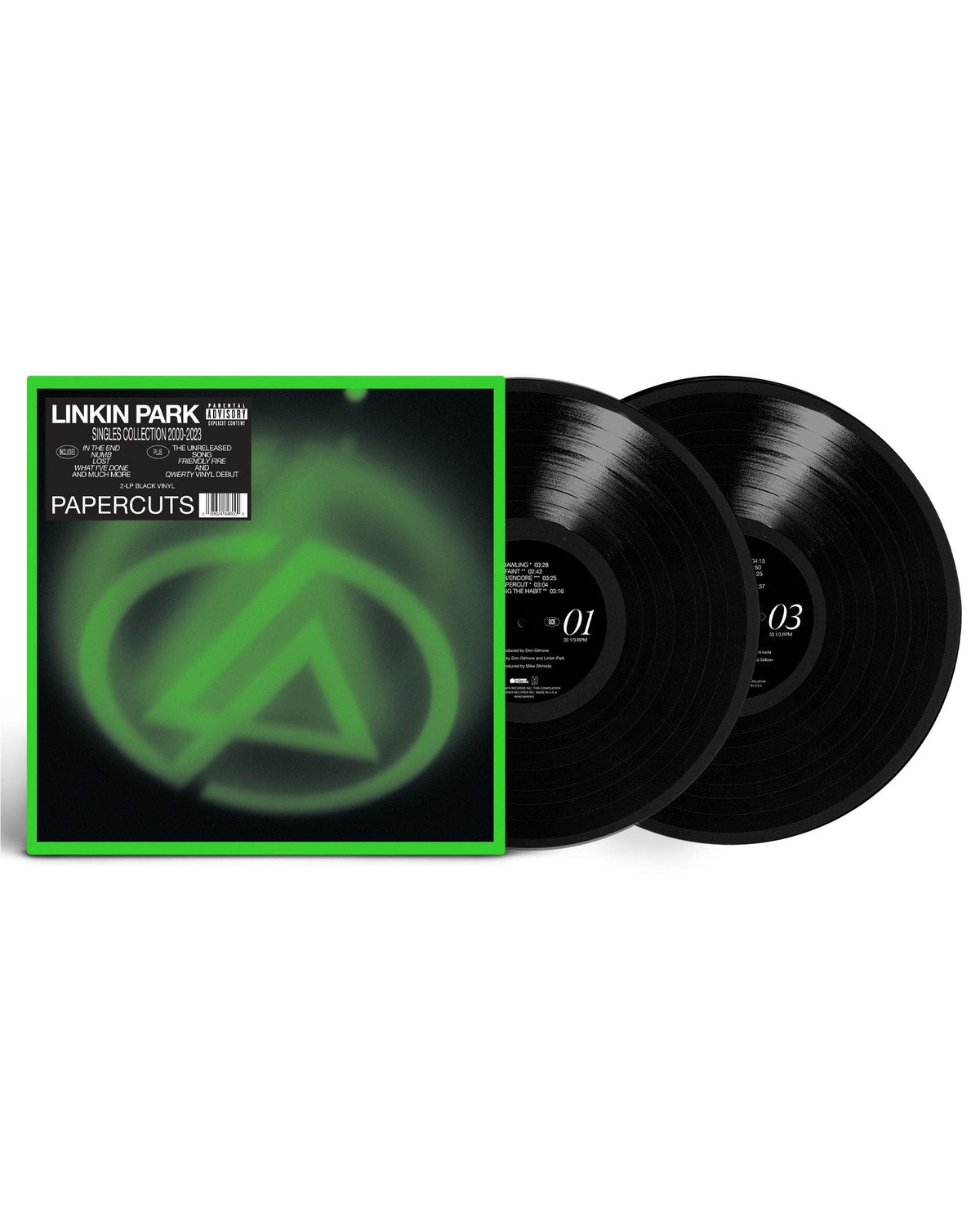 Linkin Park - 2LP Vinilo "Papercuts. Singles collection (2000-2023)" - D2fy · Rocktud - Rocktud