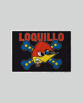 Loquillo - Bandera "Logo" - D2fy · Rocktud - Loquillo