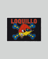 Loquillo - Bandera "Logo" - D2fy · Rocktud - Loquillo