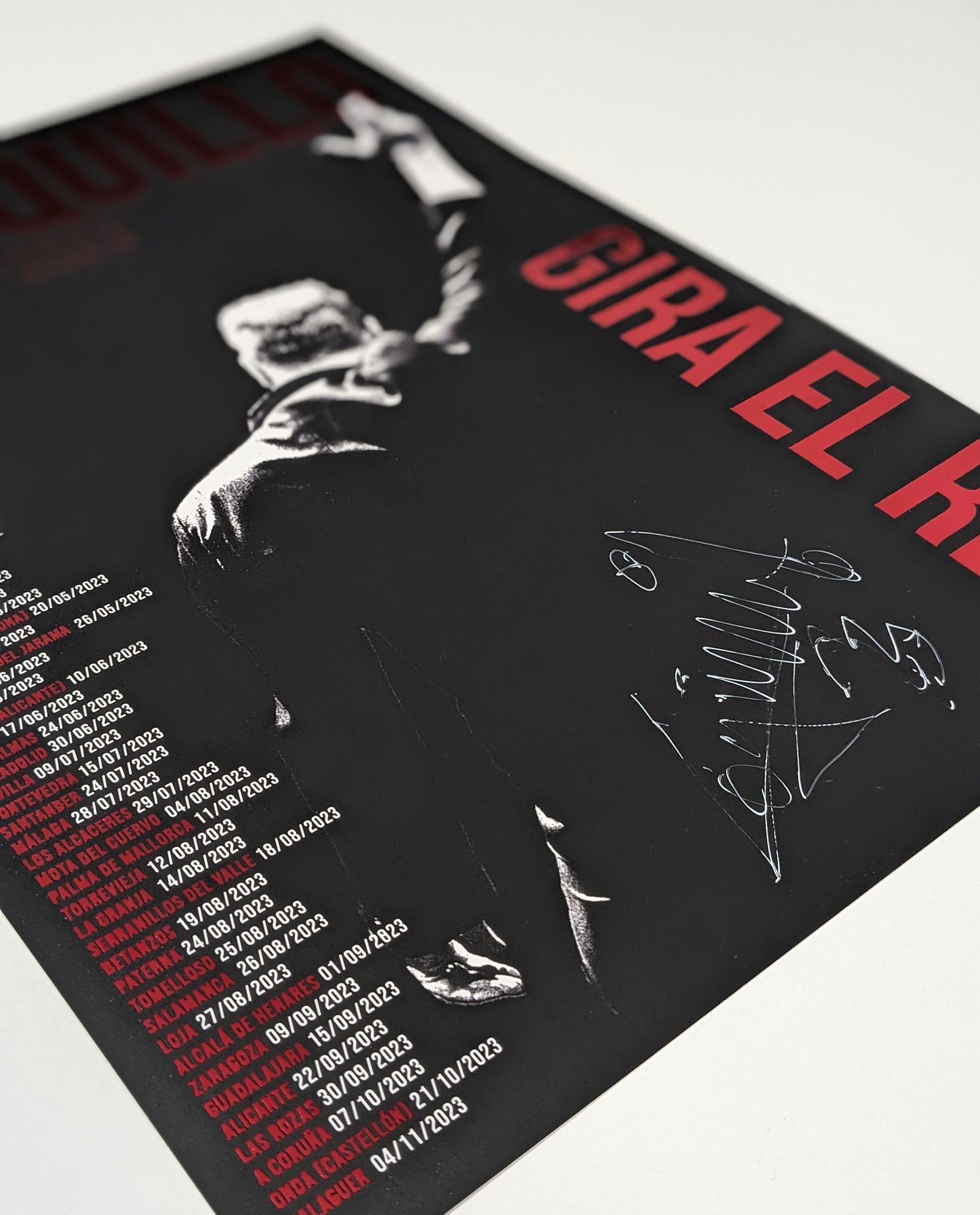 Loquillo - Póster Deluxe Firmado "Gira El Rey 2022-2023" Edición Limitada - D2fy · Rocktud - Loquillo