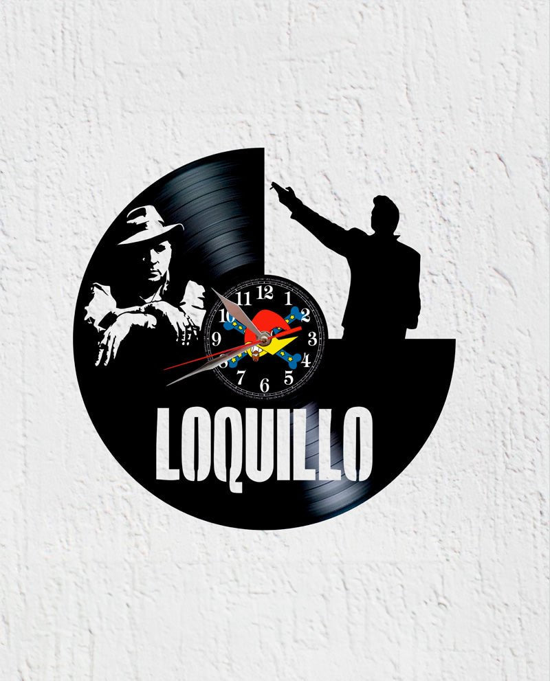 Loquillo - Reloj de pared Vinilo Loquillo - D2fy · Rocktud - Loquillo