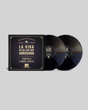 Loquillo y Gabriel Sopeña - 2LP "La vida es de los que arriesgan" - Rocktud - Loquillo