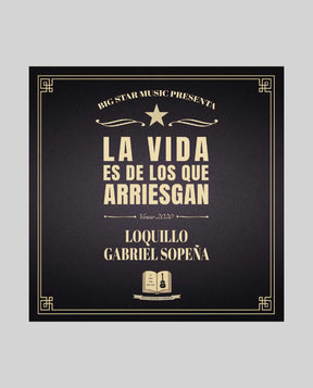 Loquillo y Gabriel Sopeña - 2LP "La vida es de los que arriesgan" - Rocktud - Loquillo