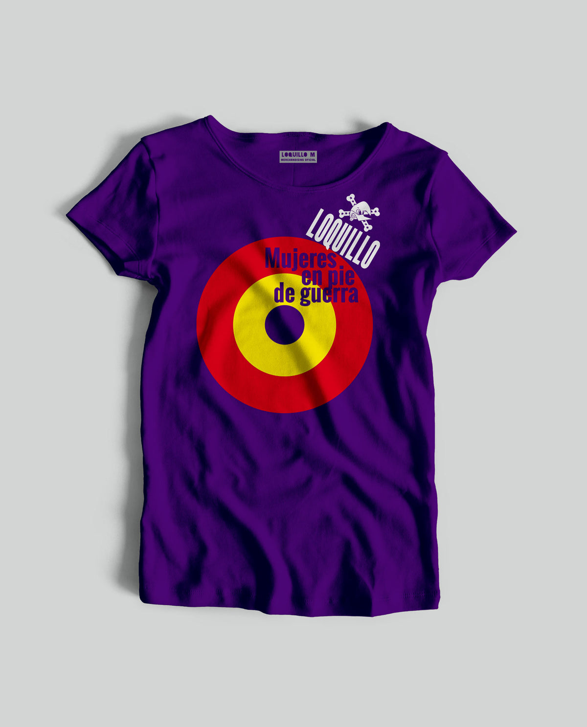 Loquillo - Camiseta "Mujeres en pie de guerra"