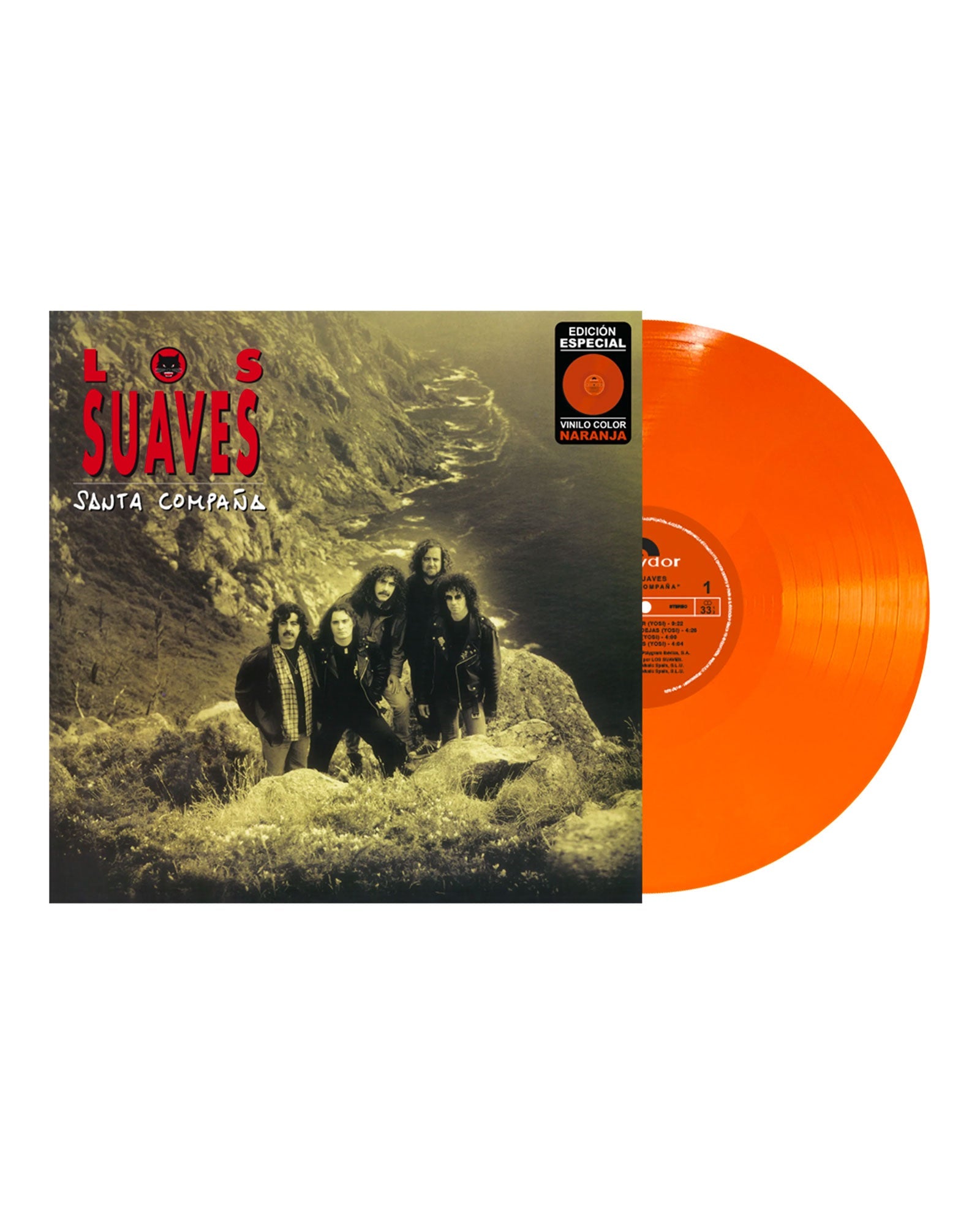 Los Suaves - LP Vinilo "Santa Compaña" (Color Naranja, Edición Limitada Record Store Day 2023) - D2fy · Rocktud - Los Suaves