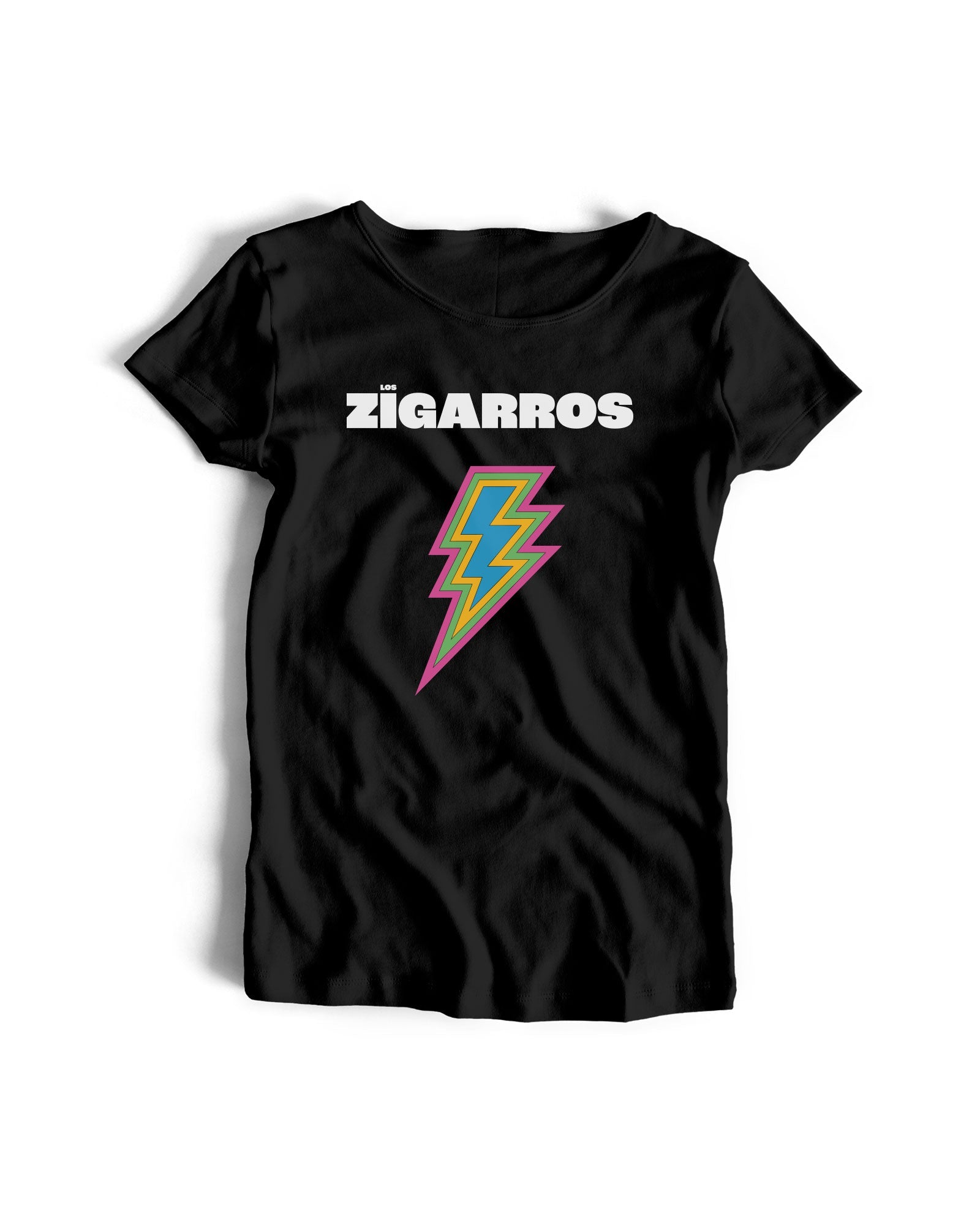 Los Zigarros - Camiseta "Rayo II" Mujer - D2fy · Rocktud - Los Zigarros